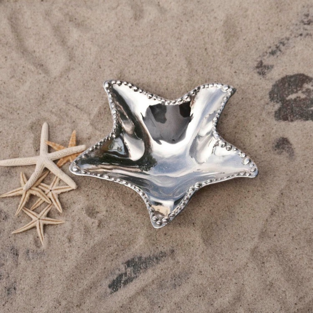 Beatriz Ball Silver Star-Shaped Decorative Dish